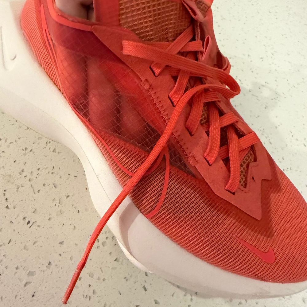 Nike Women's Bright Red Athletic Sneakers